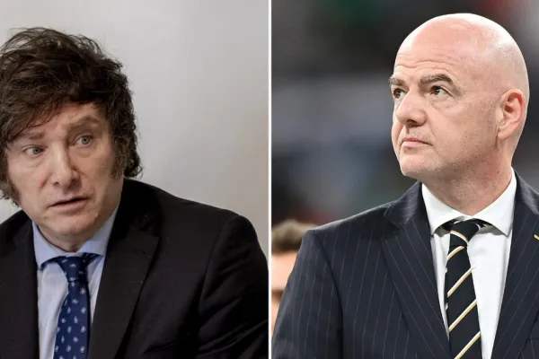 Milei se reunirá con Gianni Infantino, presidente de FIFA