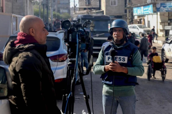 Periodistas que arriesgan su vida por informar en Gaza