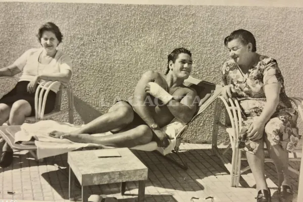 Sol, descanso y tamales: así fue una de las últimas visitas de Ringo Bonavena a Tucumán