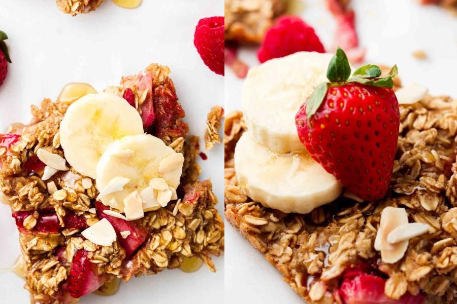 Barritas de avena para preparar en cinco pasos.
