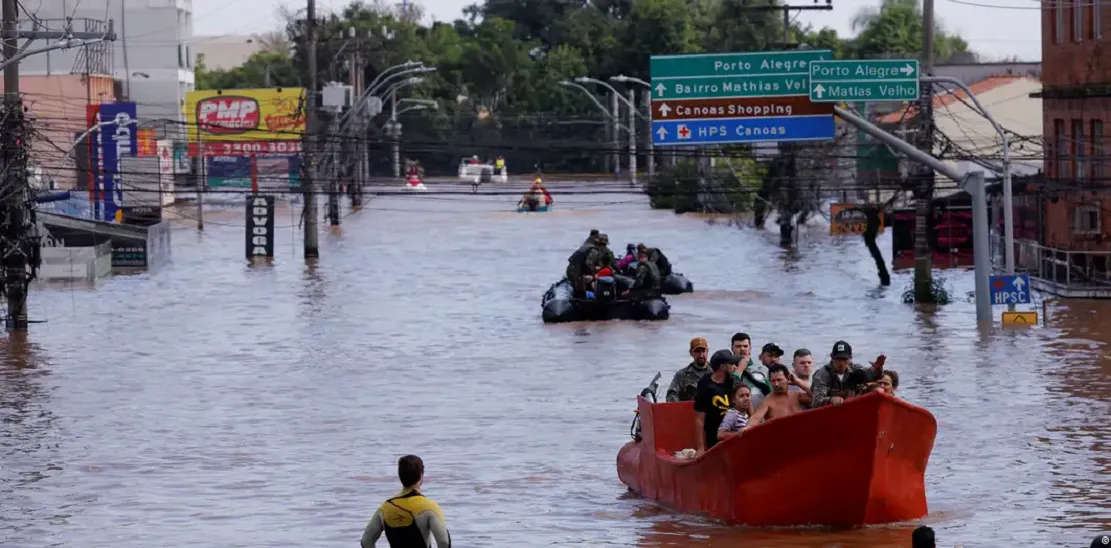 BRASIL, BAJO EL AGUA