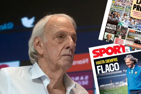 El fútbol llora a César Luis Menotti: ¿Cómo reflejaron los medios del mundo su partida?