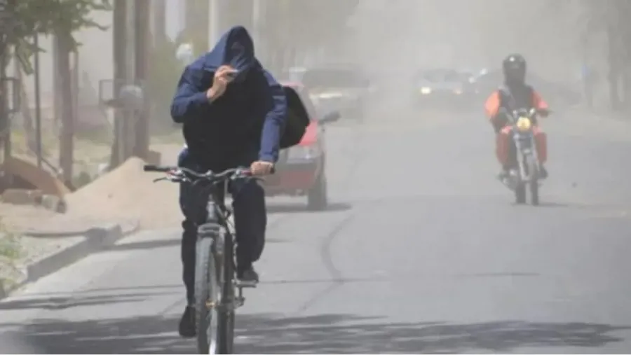 Alerta por fuertes viento en ocho provincias