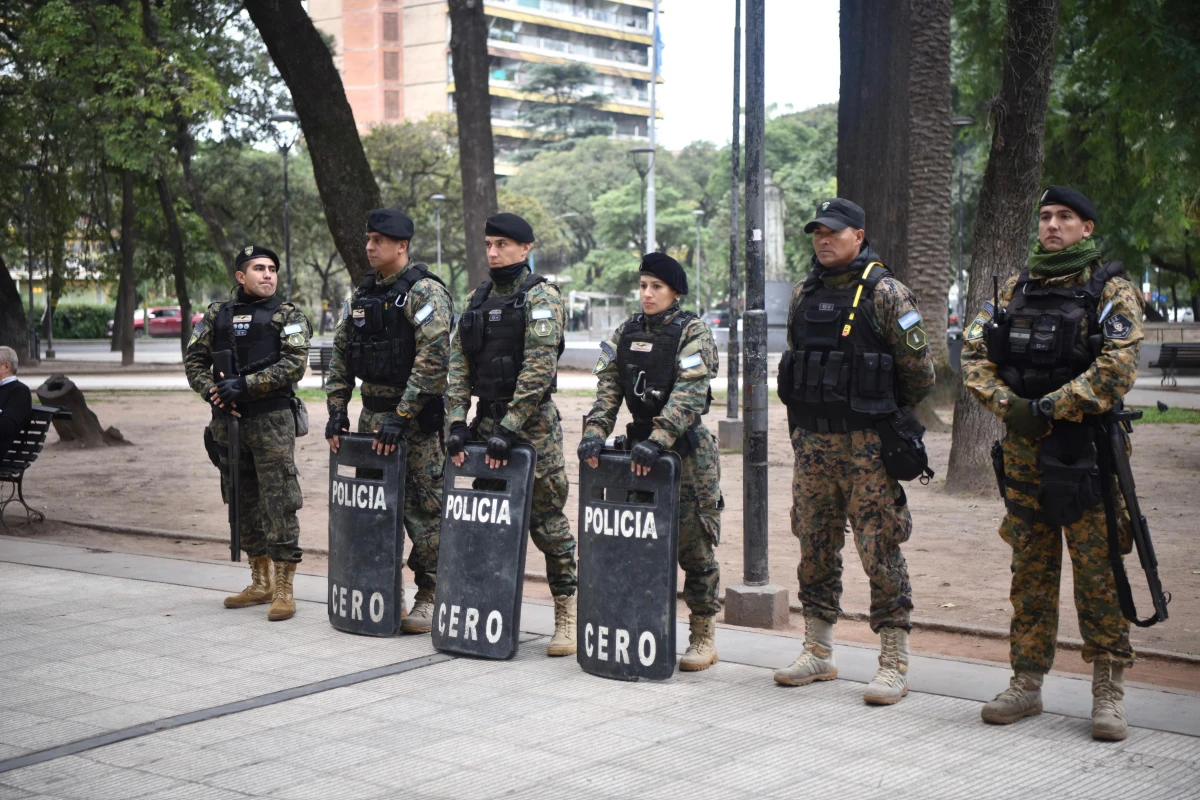 Operativos de la Policía provincial. 