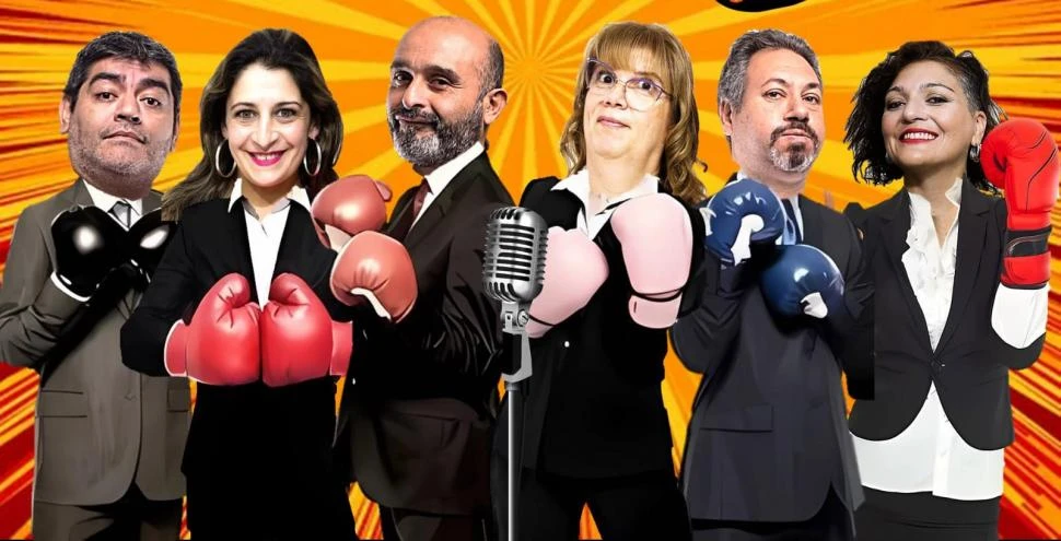 DEBATE DE FONDO. Temas de pareja y familia, en clave de humor.