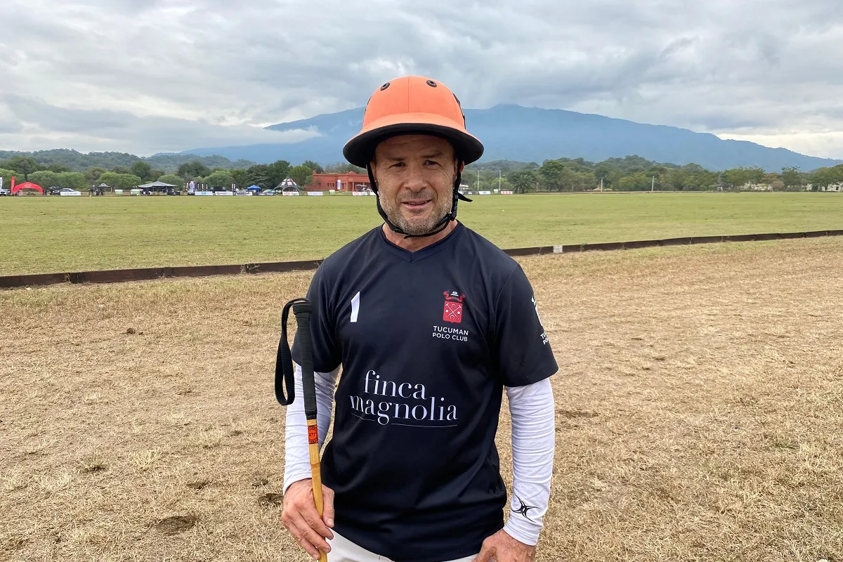 FELIZ. Mariano Chehin disfruta de su presente en el polo, pero no abandona su pasión por el rugby. Foto de Gonzalo Cabrera Terrazas.