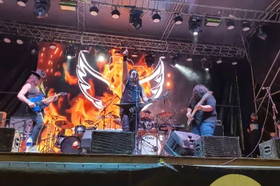 La partida de una gira de Harlem con bandas colegas