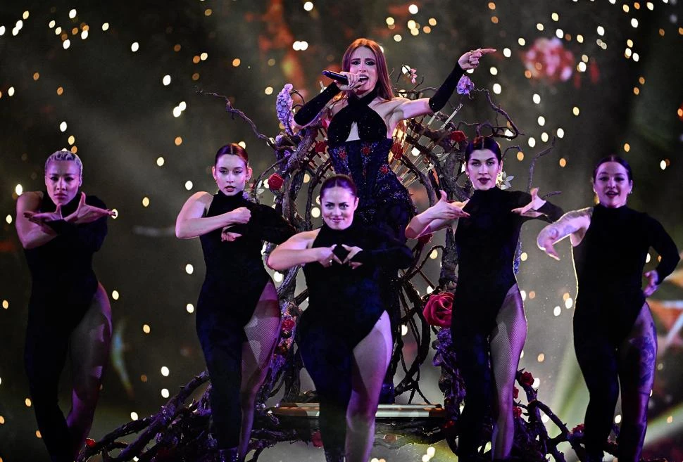 EL FESTIVAL DE LA POLÉMICA POLÍTICA. Eurovisión finalizó ayer con su evento, transmitido a todo el mundo desde el Malmö Arena, en Suecia.  fotos afp