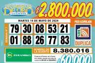 Los Números de Oro de LA GACETA del 14 de mayo de 2024