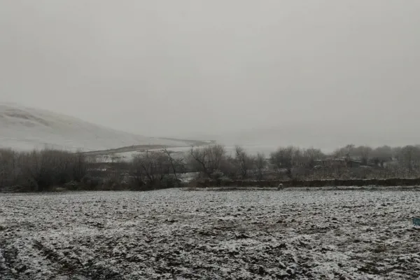 FOTOS Y VIDEO Tafí del Valle amaneció bajo la primera nevada el año