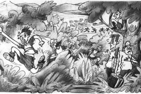 Clasificaron a una final, sufrieron una emboscada por los rivales y jugadores e hinchas se perdieron en el monte tucumano