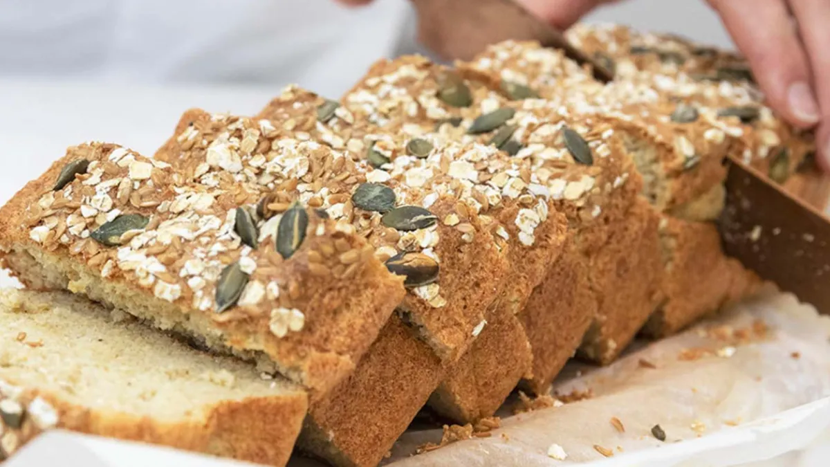 Cómo preparar el pan proteico, sin harina y con avena