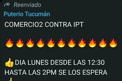 Peleas en la calle: qué decía el último mensaje que convocaba a los estudiantes
