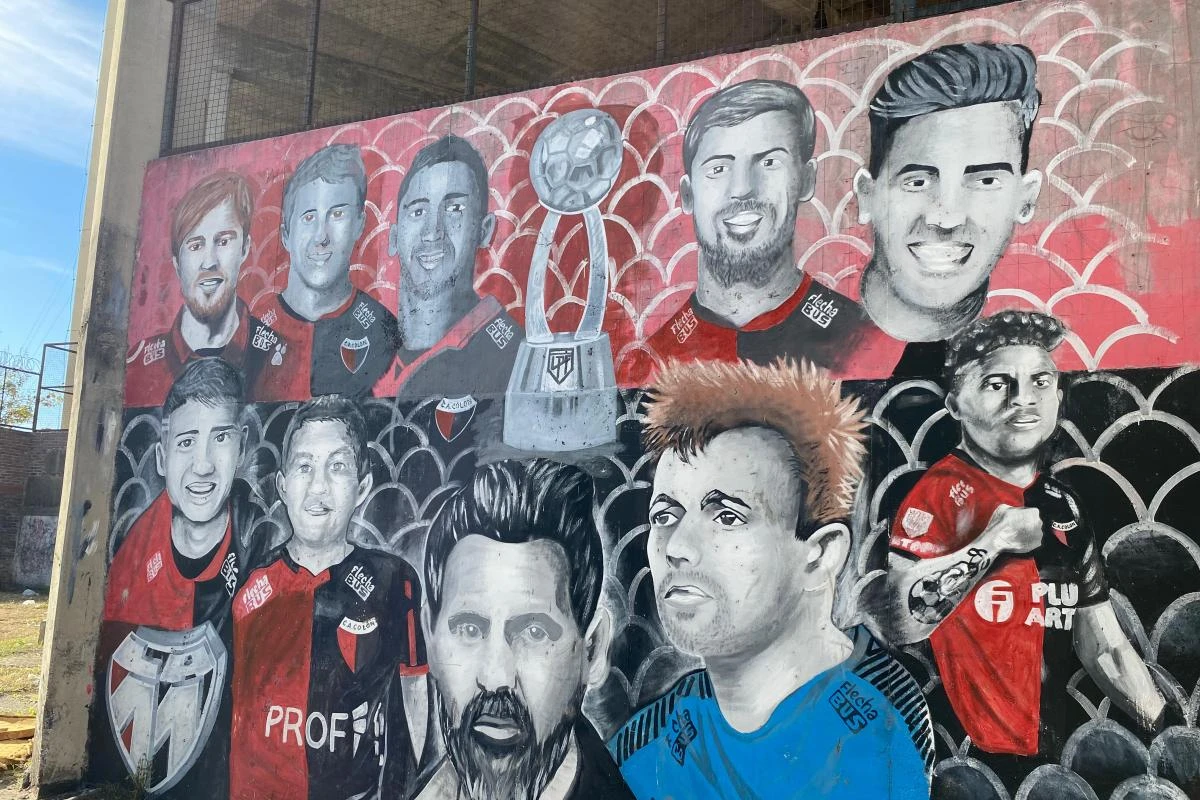 Mural de los campeones de Colón