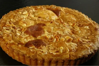 Cómo hacer una tarta de avena con compota de frutas paso a paso