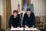 Axel Kicillof y Maximiliano Pullaro se comprometieron a luchar juntos contra el narcotráfico
