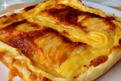 Postre rico y fácil de preparar: con cuatro manzanas y sin harina de trigo