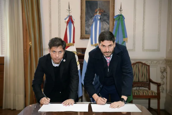 Axel Kicillof y Maximiliano Pullaro se comprometieron a luchar juntos contra el narcotráfico