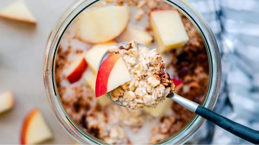 La avena nocturna es beneficiosa para la salud del corazón