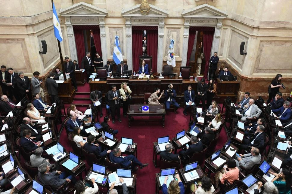 NUEVO OBJETIVO. El oficialismo espera poder sesionar y sancionar las leyes el próximo 30 de mayo.