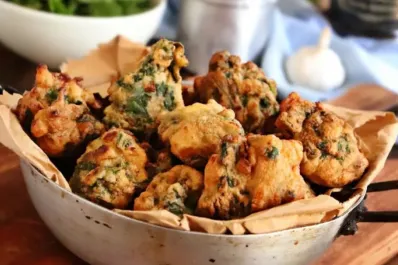 Buñuelos de verdura y avena: receta fácil para un almuerzo o cena saludable