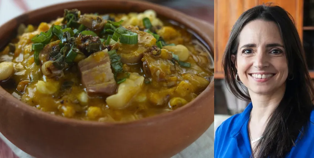 Los seis pasos para hacer un locro argentino en cocina a gas, según Paulina Cocina