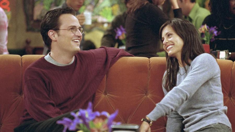 Courteney Cox y Matthew Perry interpretaron a Mónica y Chandler en Friends