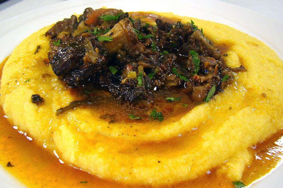 Ingredientes de la polenta 