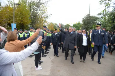 Jaldo participó de las fiestas patronales de la comuna de Manuel García Fernández