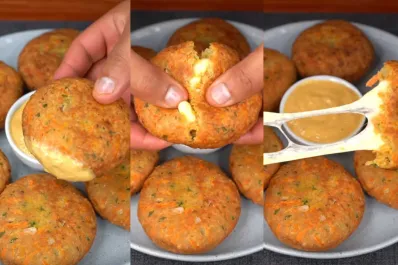 Bocaditos para el invierno: tortitas de avena y zanahoria rellenas con pocos ingredientes