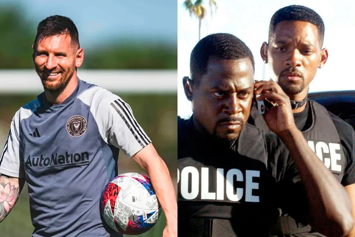 ENCUENTRO EXPLOSIVO. Lionel Messi participó de un video junto a Will Smith y Martin Lawrence, protagonistas de la película Bad Boys.