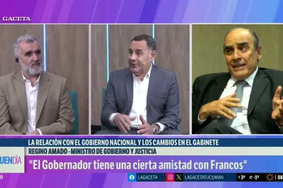 Regino Amado: El gobernador tiene una especie de amistad con Francos