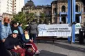 Protestaron en las puertas de Casa de Gobierno por los ajustes en discapacidad