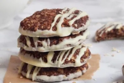 Cómo hacer bocaditos saludables de avena y chocolate sin usar horno