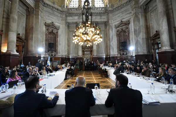 Ley Bases: continúa el debate en el Senado y el oficialismo espera conseguir dictamen