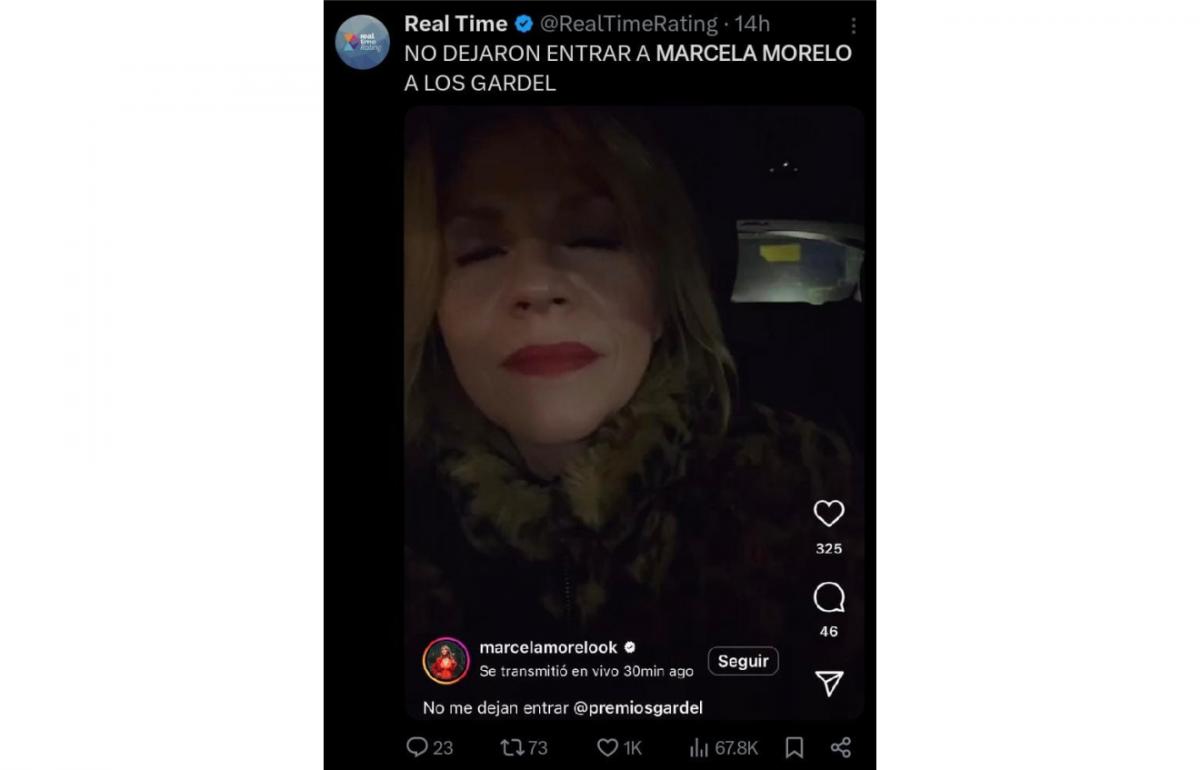 El incómodo momento que vivió la cantante fue comentado en las redes sociales.