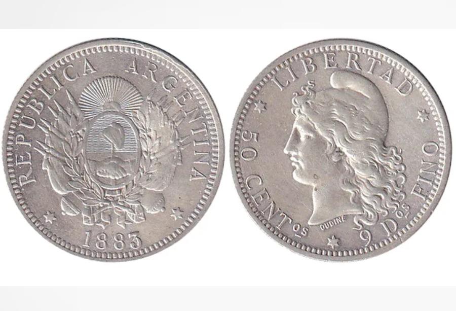 Podés tener una fortuna: buscan una moneda de 50 centavos y pagan miles de dólares