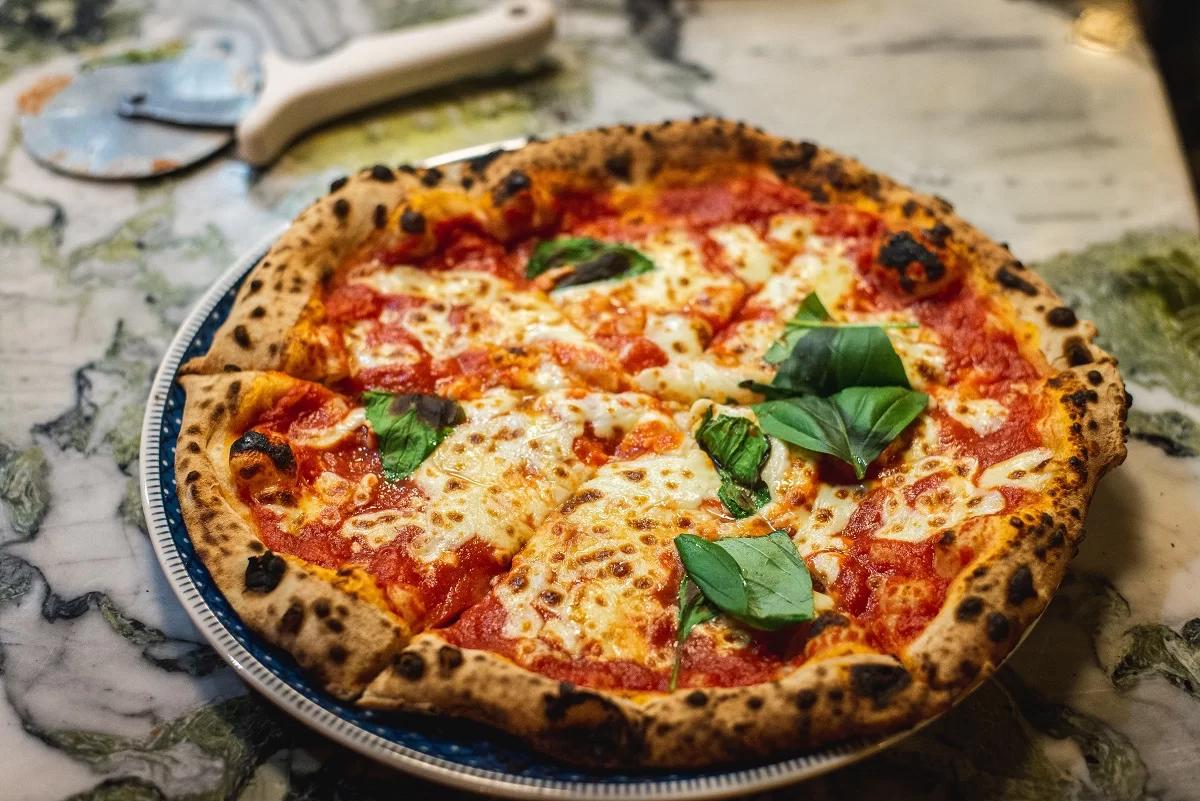La pizza napolitana fue la variedad elegida. 