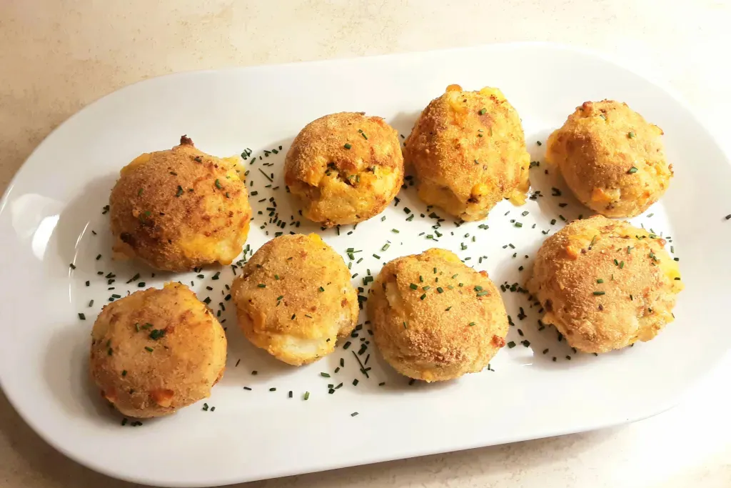 Snack de saludable para incorporar la papa a nuestra dieta.