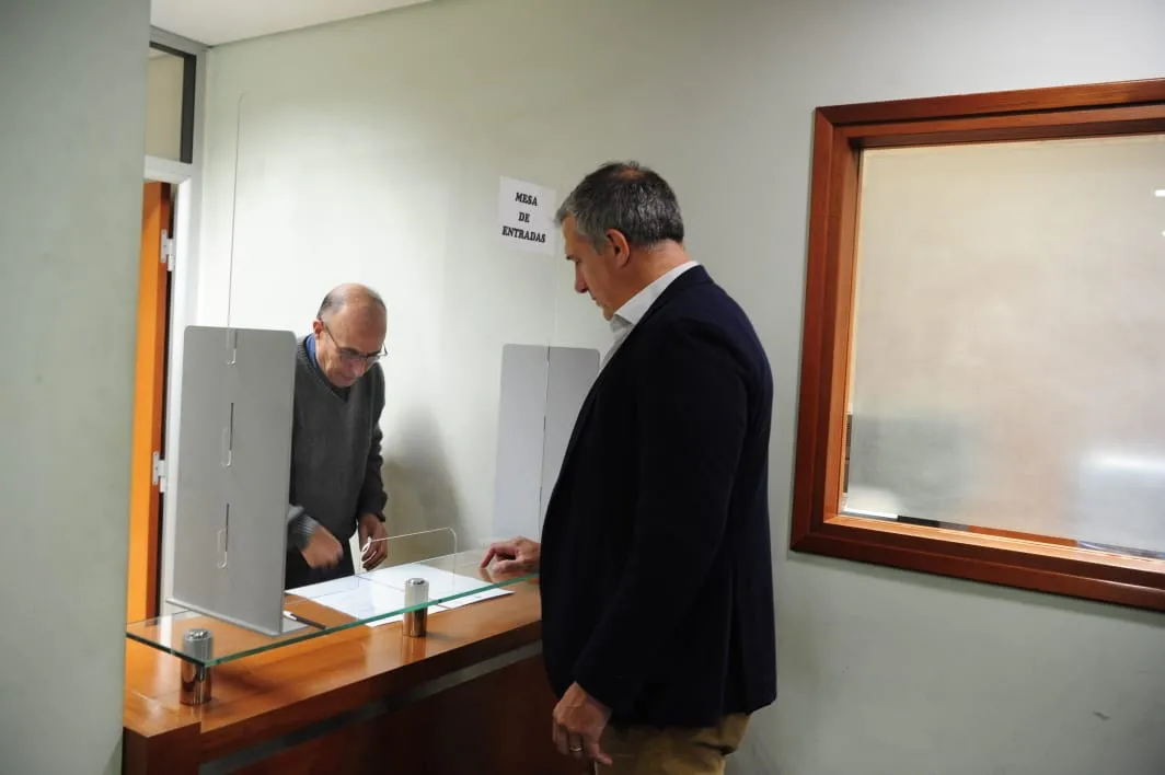 José Macome, en la Legislatura. 