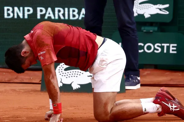 Tras eliminar a Cerúndolo, Novak Djokovic se bajó de Roland Garros