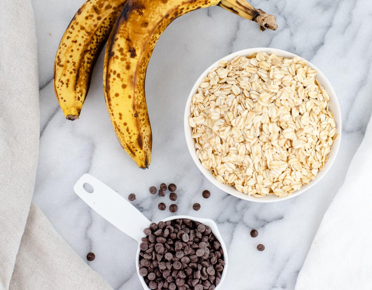 Banana, avena y chocolate, el triángulo del sabor