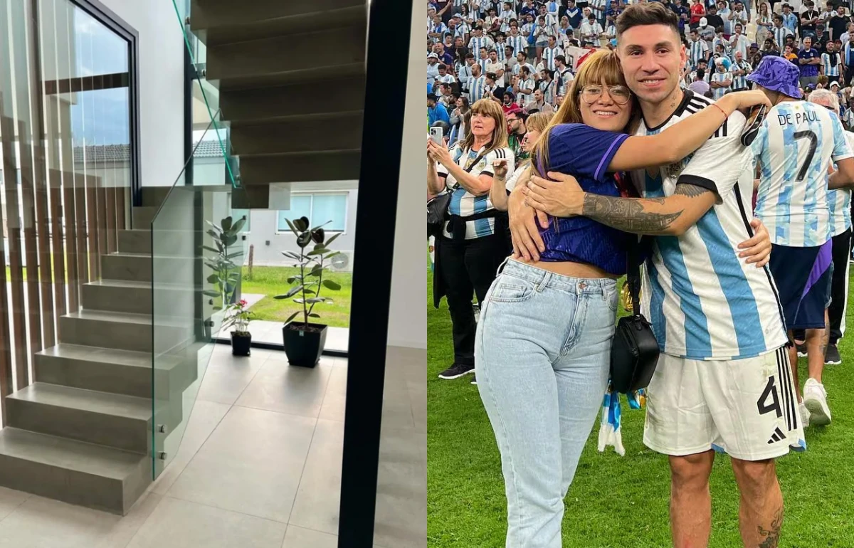 Piscina gigante y luminosa: la lujosa casa que Gonzalo Montiel le regaló a su hermana