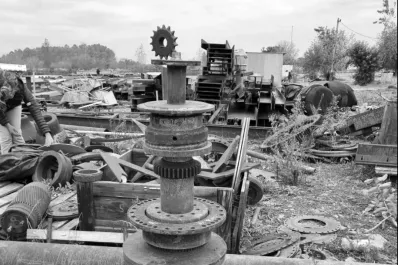 Impermanencia, una obra que rescata materiales que ya no son funcionales para la industria