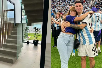 Piscina gigante y luminosa: la lujosa casa que Gonzalo Montiel le regaló a su hermana