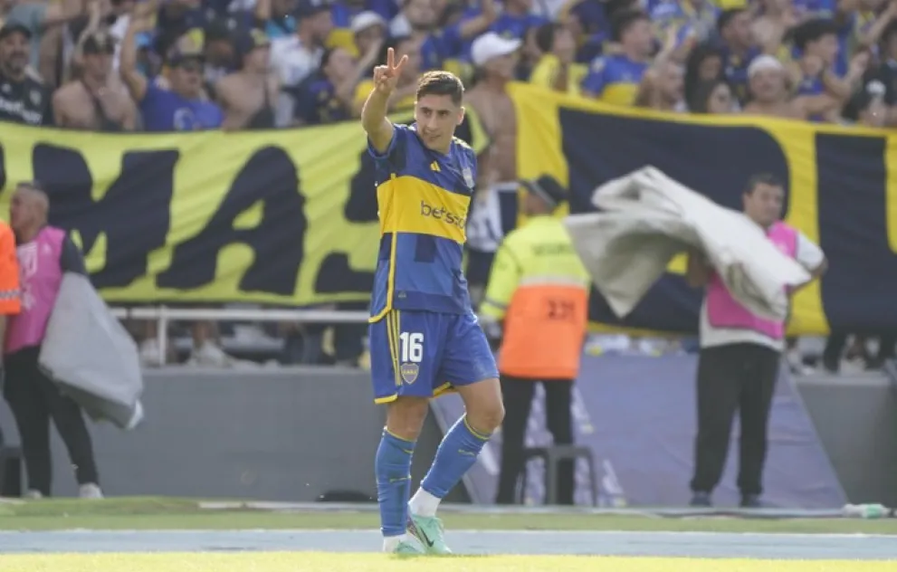 La increíble confesión de Merentiel sobre su festejo de gol: “Por Perón”