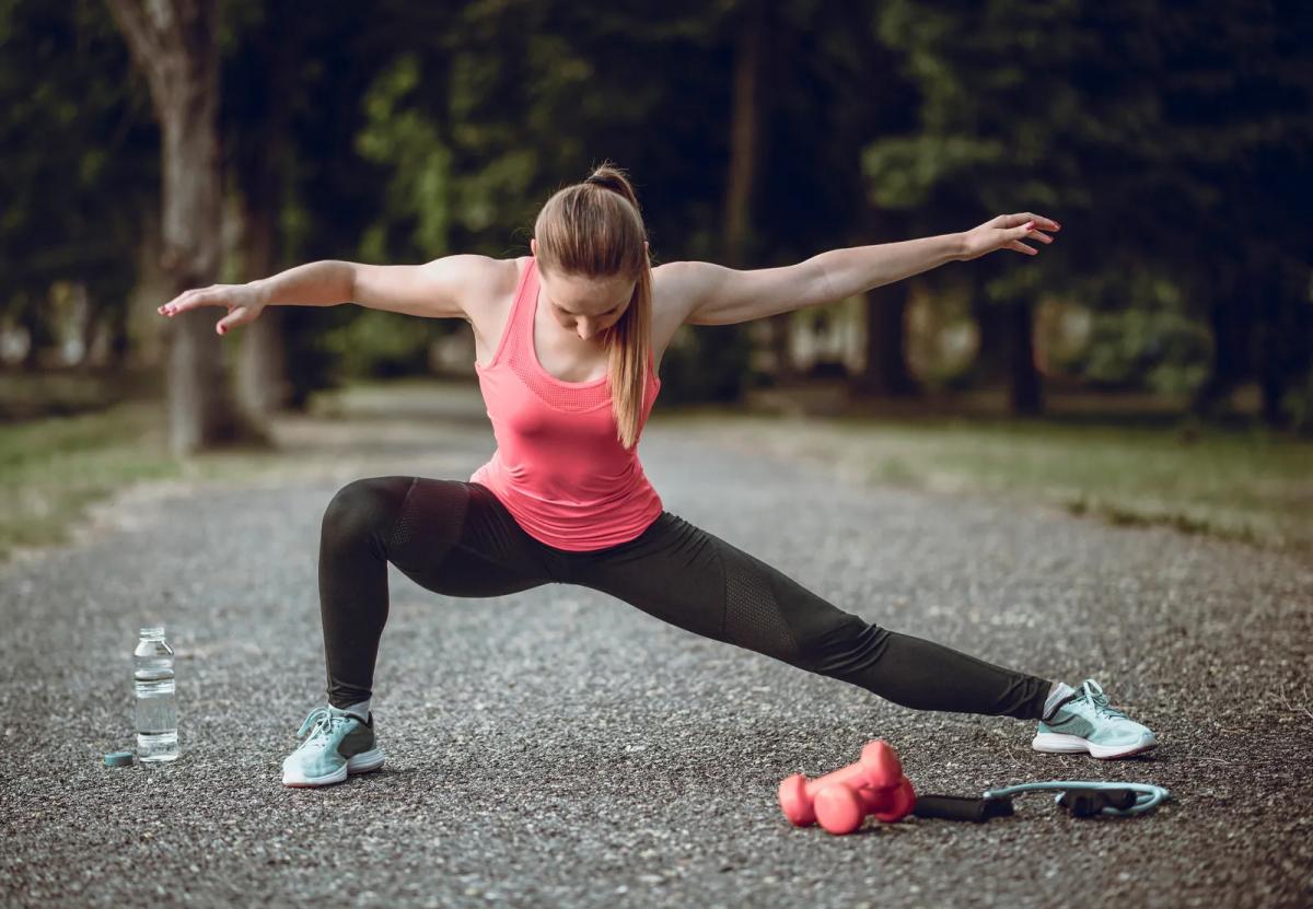 Desplantes laterales, el ejercicio para tonificar el abdomen.