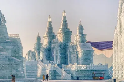 Harbin, la ciudad de hielo china que es furor en las redes sociales