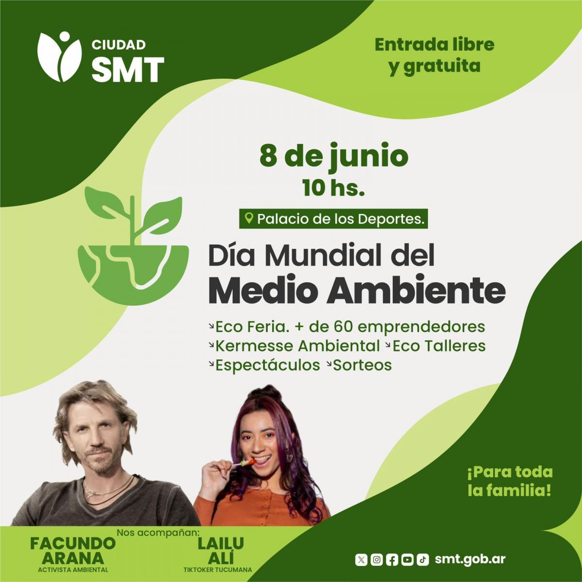 Tucumán celebra el Día Mundial del Medio Ambiente en el Palacio de los Deportes