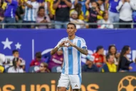 Con una combinación de lujo, Argentina derrotó 1-0 a Ecuador, en la previa de la Copa América